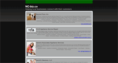 Desktop Screenshot of nc-biz.co